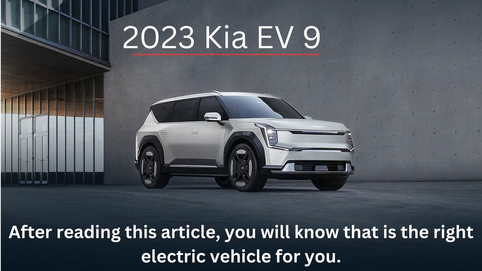 2023 Kia EV 9