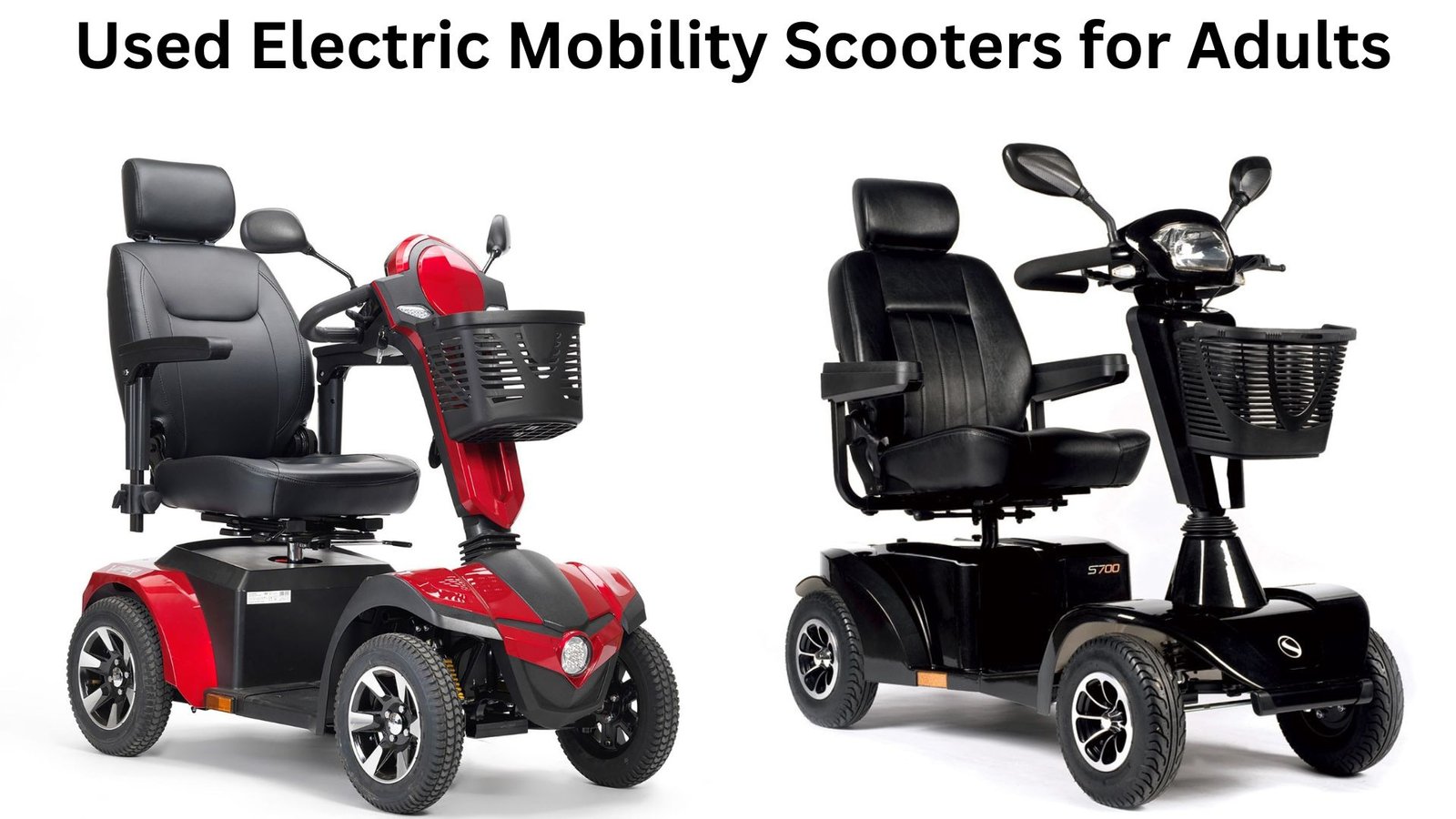Used Electric Mobility Scooters for Adults
