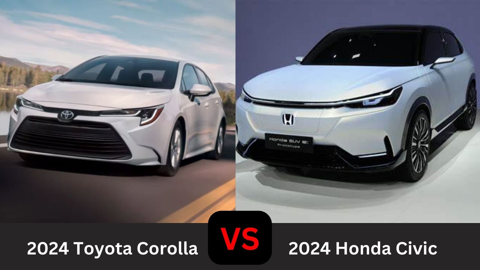 2024 Toyota Corolla vs. 2024 Honda Civic